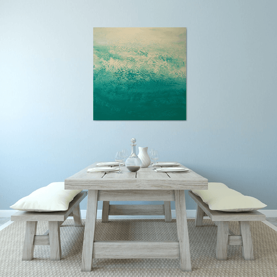Sea Foam Green - Seascape