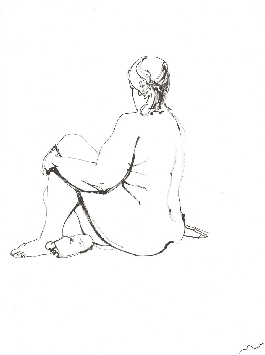 Big Nude.Ink.Pen#9 by Natalia Ushakova