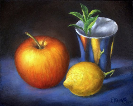 Goblet, Apple and Lemon