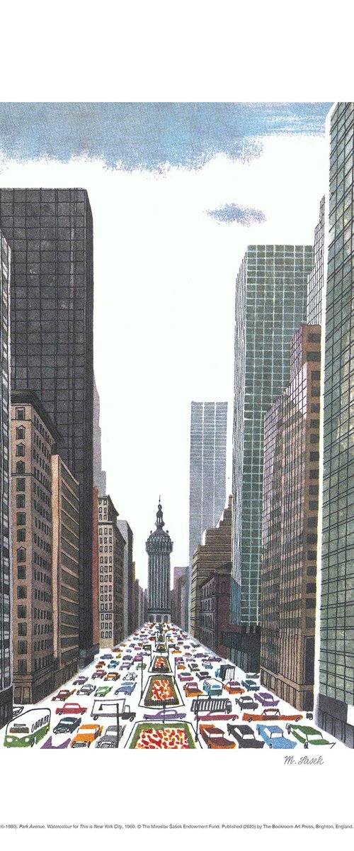 Park Avenue by Miroslav Sasek