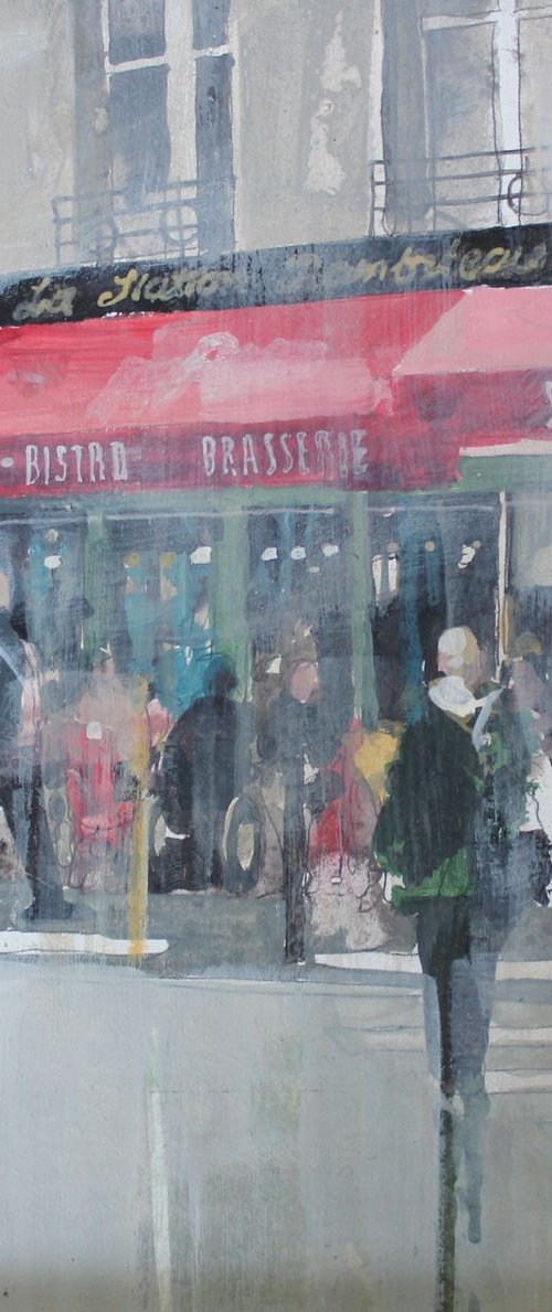 La Station Rambuteau Cafe, Les Halles, Paris. by Julian Sutherland-Beatson