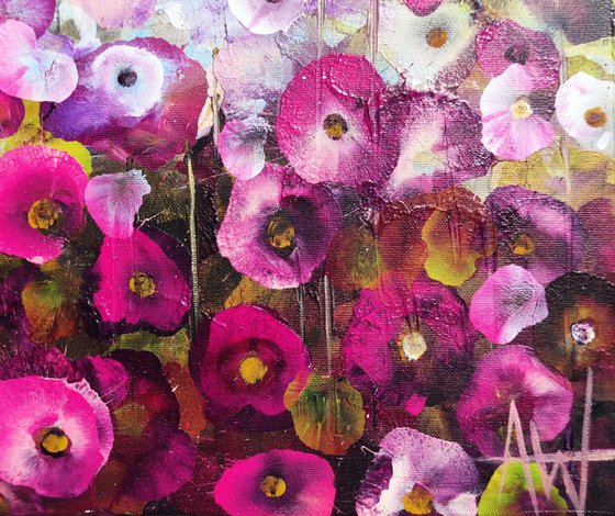 Pink Petal Landscape