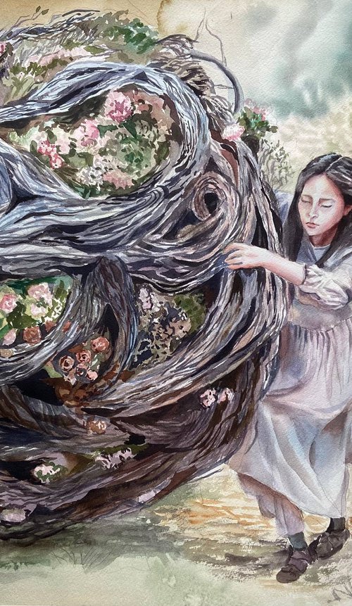 Responsibility (48x68 cm) by Jenny (Evgeniya) Andreeva