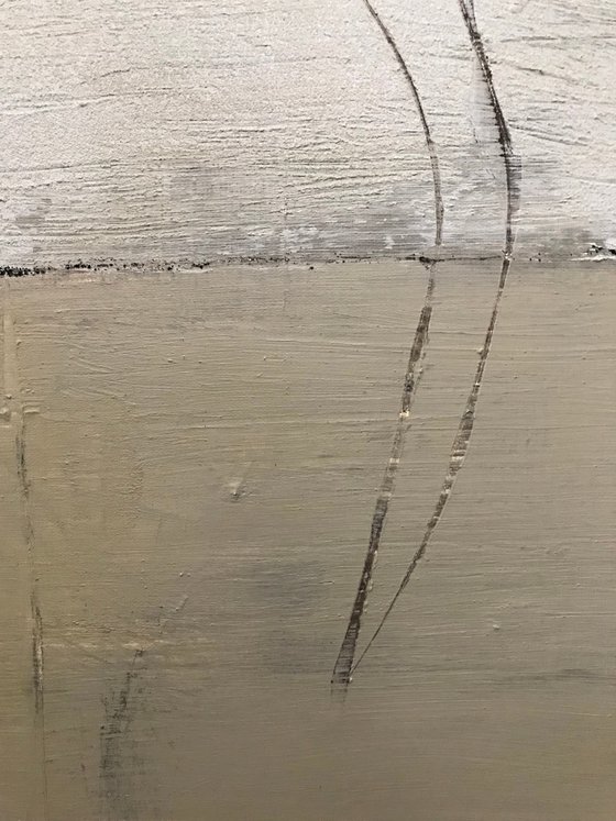 Let It Begin Again Minimalist Painting