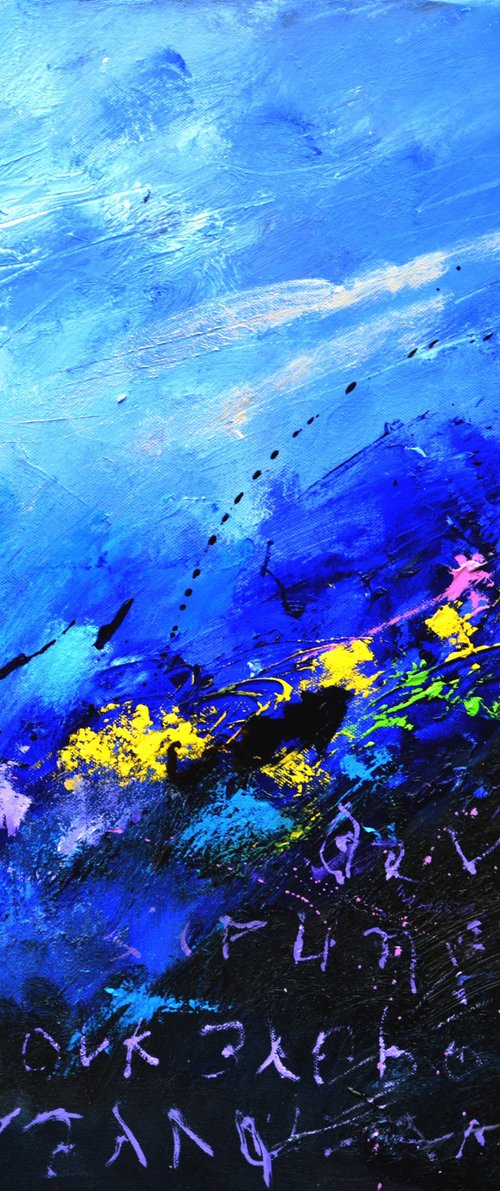 Ode to a blue sky by Pol Henry Ledent