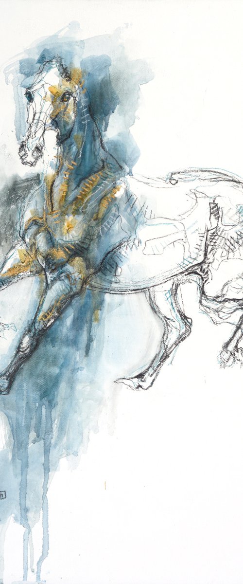 Equine Nude 111t (In Gallery) by Benedicte Gele