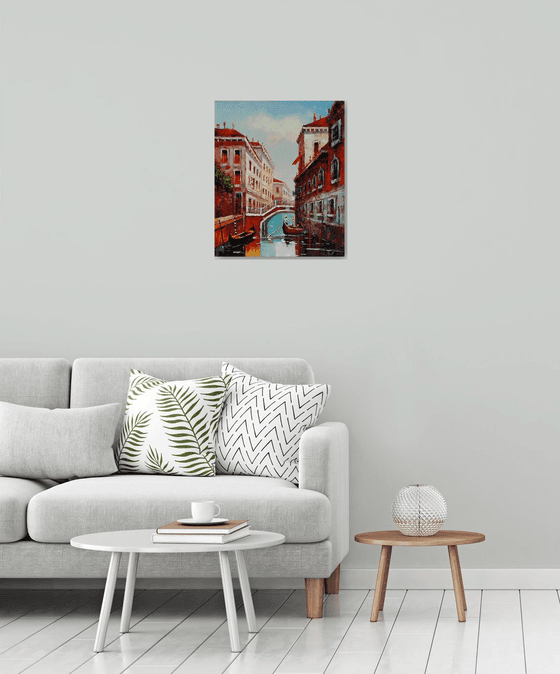 Venice(50x60cm, oil painting, ready to hang)