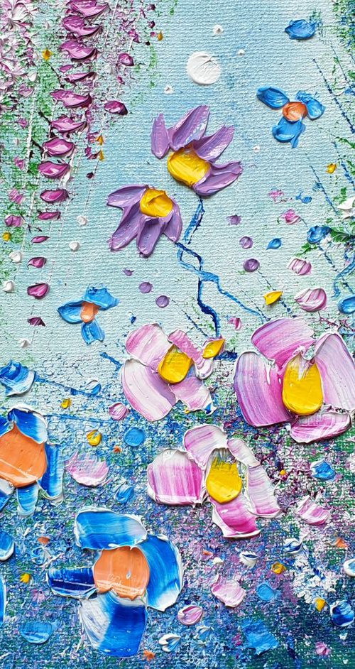 "A Mystic Meadow Flowers in Love" by Phil Broad
