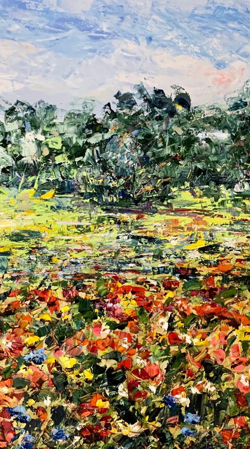 Poppy field by Vilma Gataveckienė
