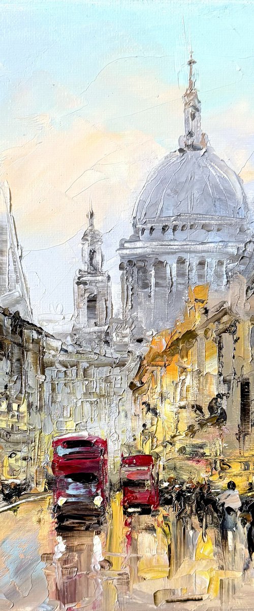 London. Evening. by Irina Alexandrina