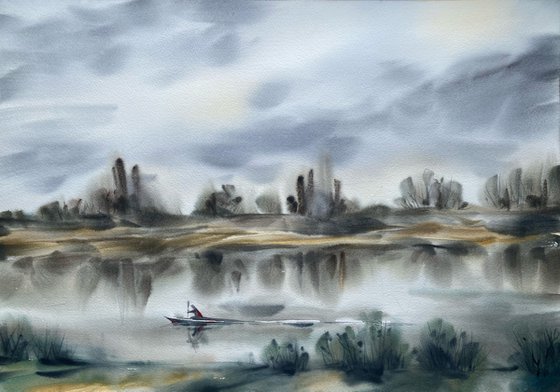 Where the river becomes sky