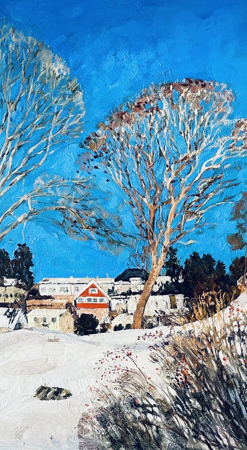 February sky by Nadezda Stupina