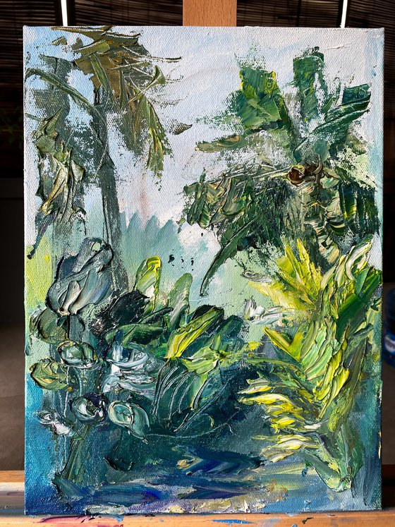 Bali Jungles Abstract Landscape