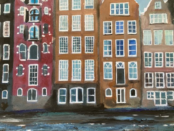 Canal Houses Of Amsterdam