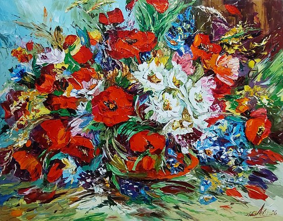 Garden in Full Bloom