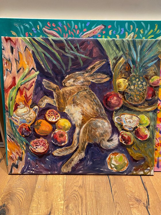 Still Life with Game. Hare