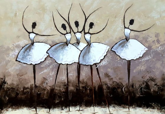 Ballerinas  70×100cm