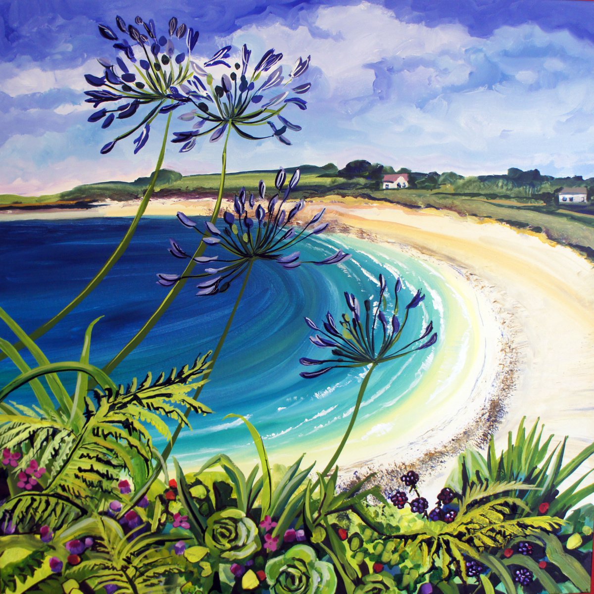 Old Town Beach - Isles of Scilly by Julia Rigby