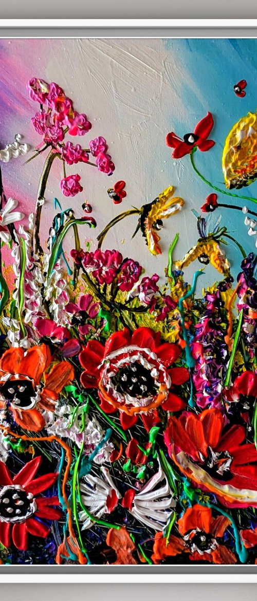 Colours in bloom by Evelina Vine