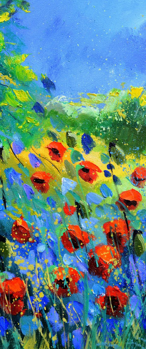 red poppies by Pol Henry Ledent