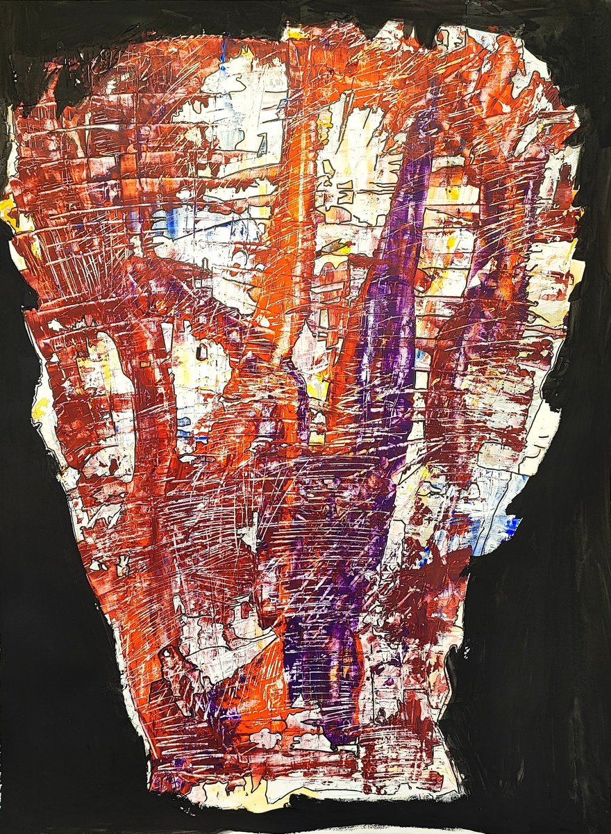 Quadro Rosso by Michele Fattori