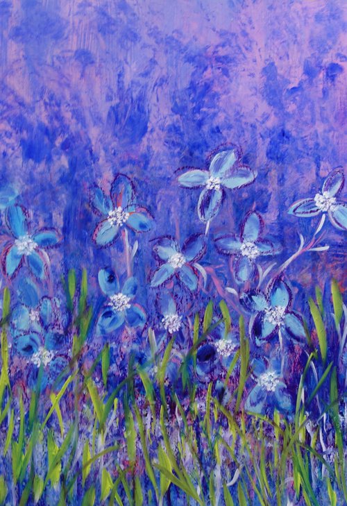 Daisy Meadow by Lesley Blackburn