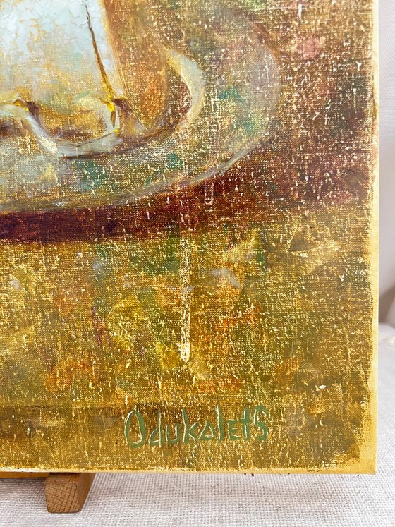 Porcelain Cups and Forks