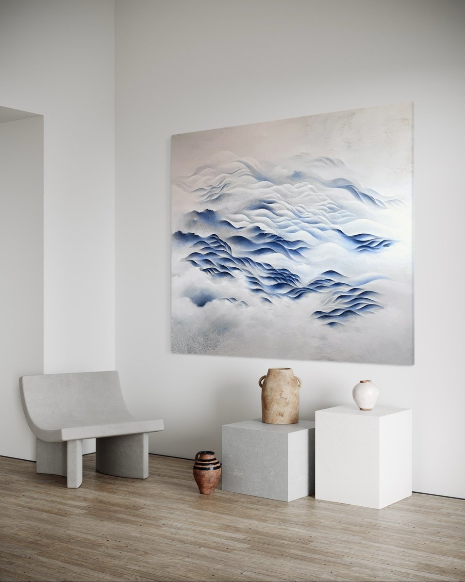 Imperial Slide By Francesca Borgo, 75 X 63, Artwork For Sale On Artfinder