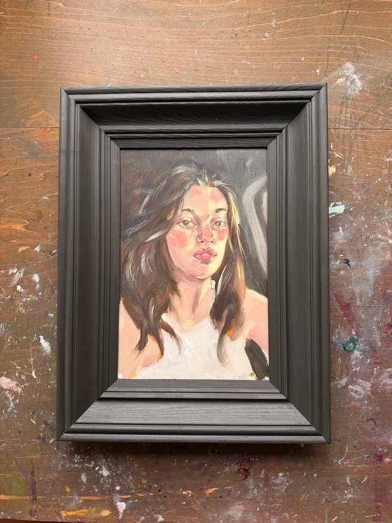 Evening Light  from the “100 Portraits”