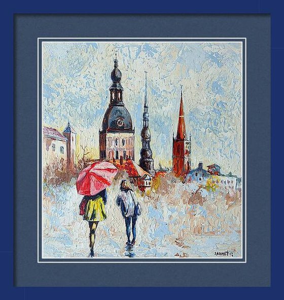 Summer Rain in the City.