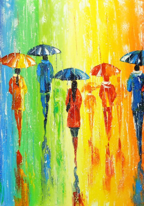 If it rains , then a bright by Olha Darchuk