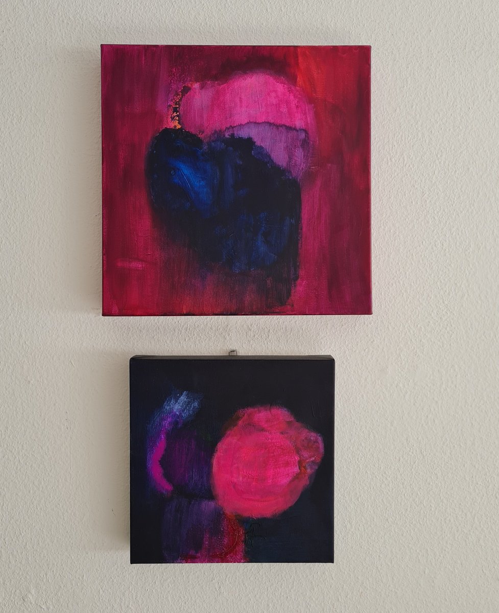 Origin 1 And 2 By Wioletta Gancarz, 16 X 16, Artwork For Sale On Artfinder