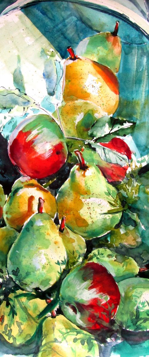 Fruits in the grass by Kovács Anna Brigitta
