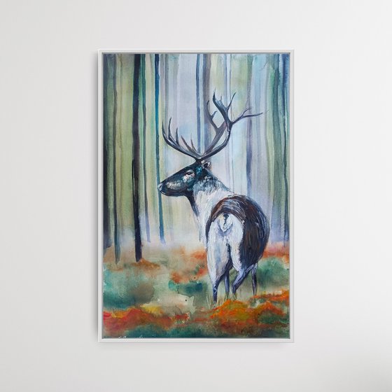 Deer In The Woods