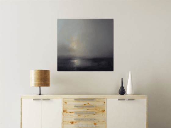 " Misty Sunrise "....Special Price W 80 x H 75 cm