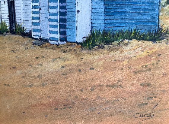 Beach Huts at Southwold