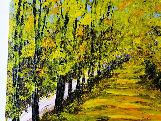 Yellow Prater in Vienna Austria