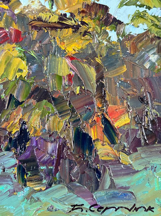 Sunflowers Bowed Down