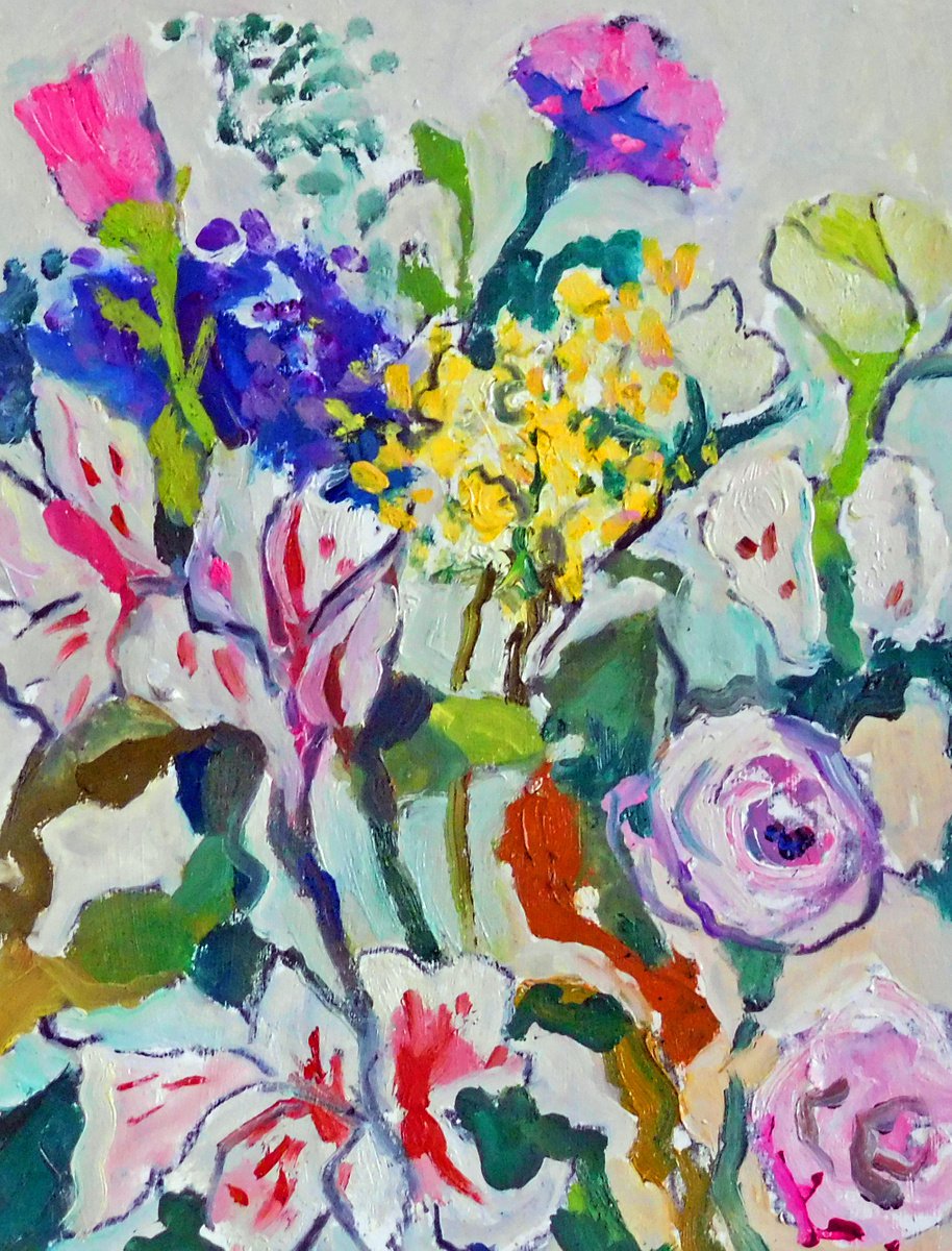 Lightness with Flowers No. 1 by Ann Cameron McDonald