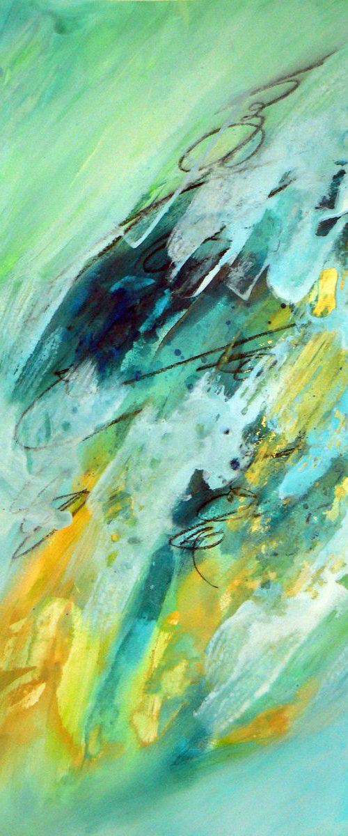White water by Carolynne Coulson