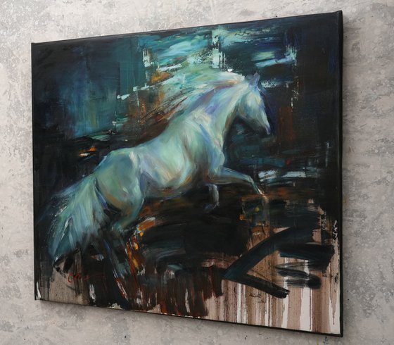 White Phantom Stallion