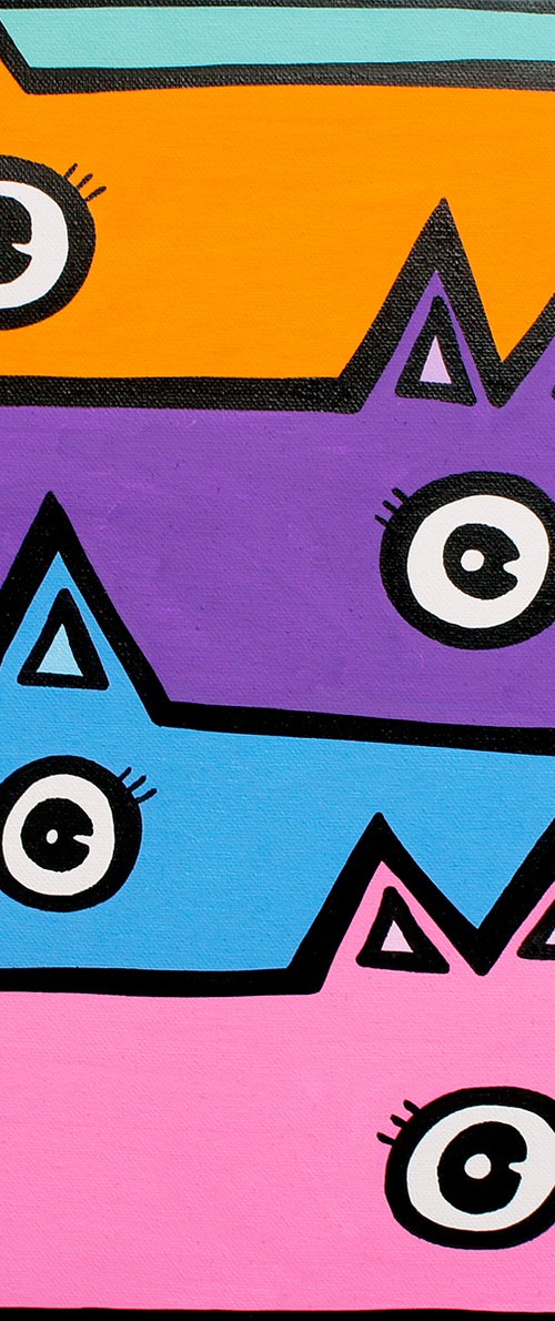 Three Dogs by Kev Munday