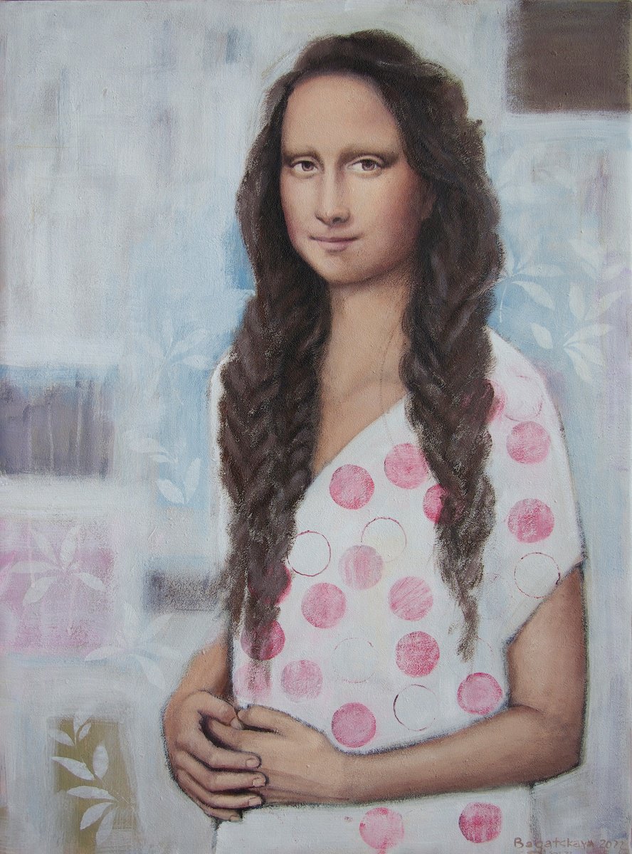 Photorealistic Portrait Acrylic Painting By Nataliya Bagatskaya, 24 X 31", No Name, Original Artwork