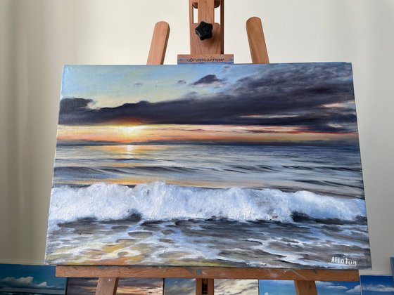 SUNSET SEASCAPE