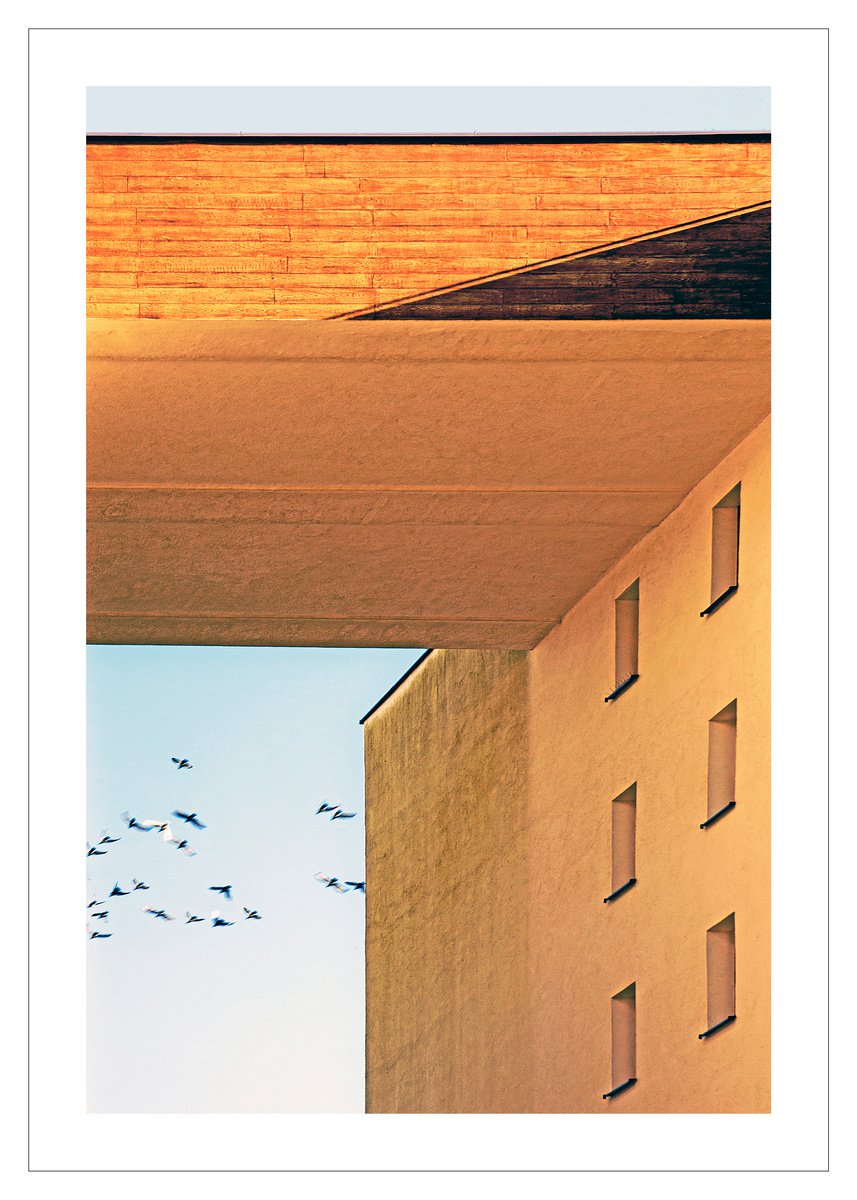 Geometric Cityscapes Photograph By Beata Podwysocka, 20 X 28, Facade 77, Original Artwork