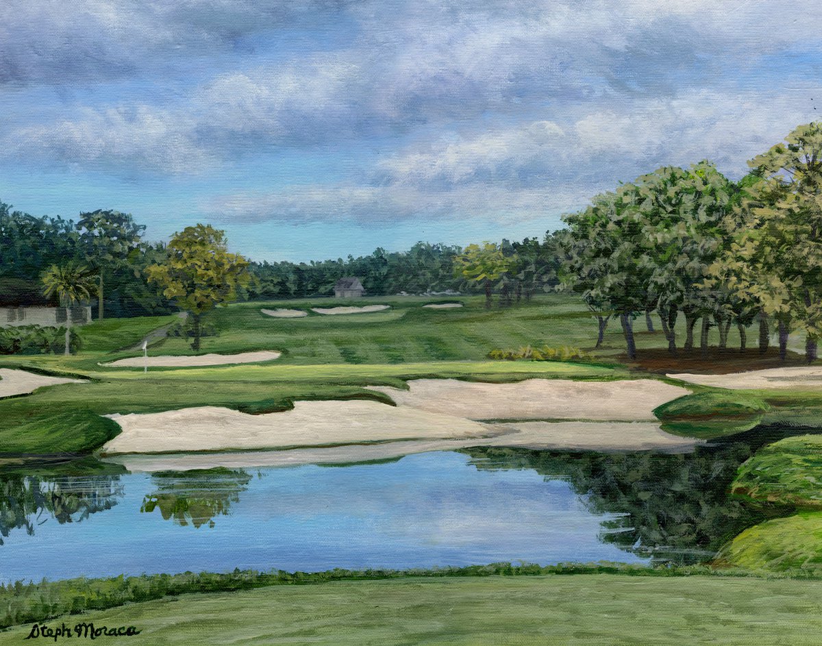 Bay Hill, No. 17 by Steph Moraca