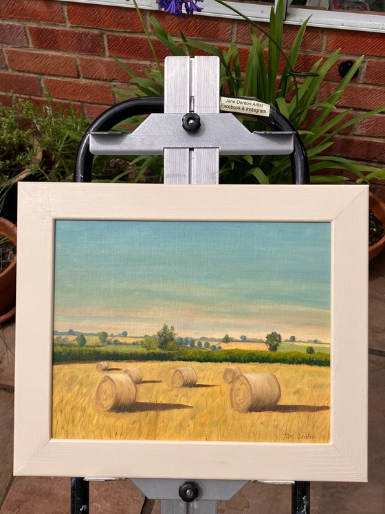 Straw Bales in September