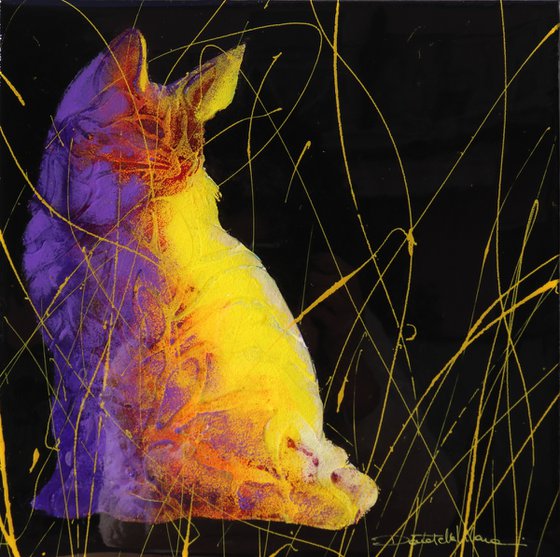 GATTO POP viola