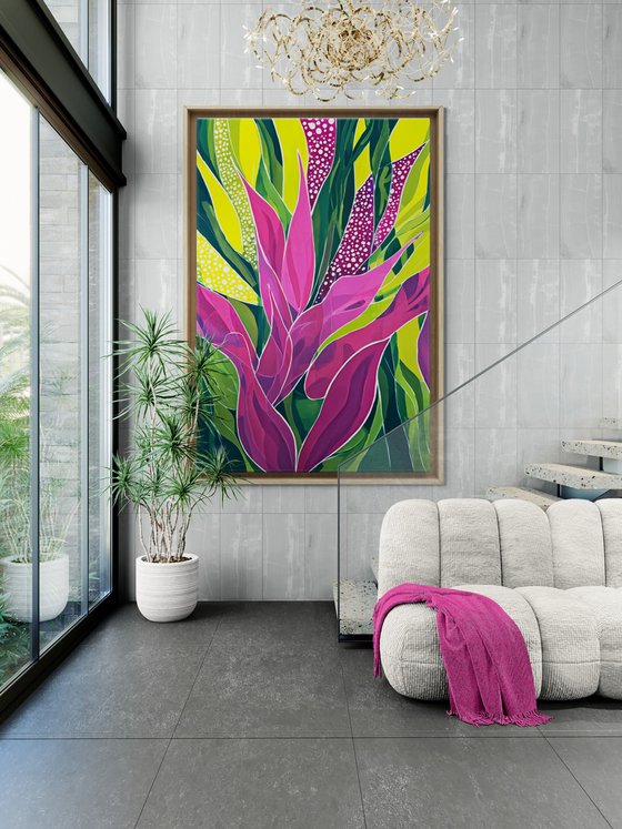 Tropical Leaves Dance #6