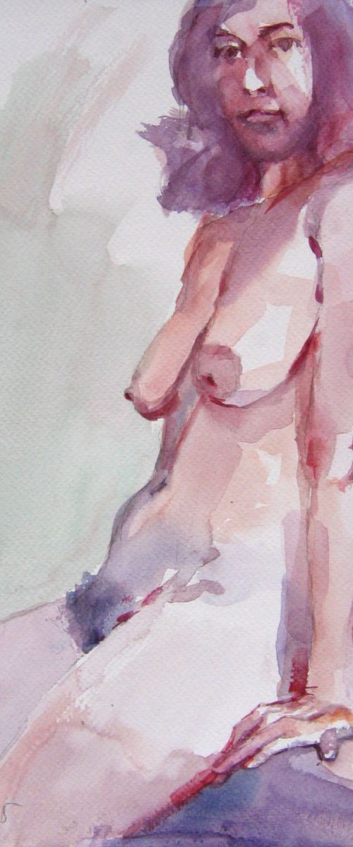 nude by Goran Žigolić Watercolors